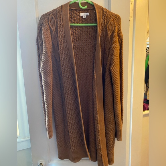 L.L. Bean Sweaters - Long cotton LL Bean cardigan